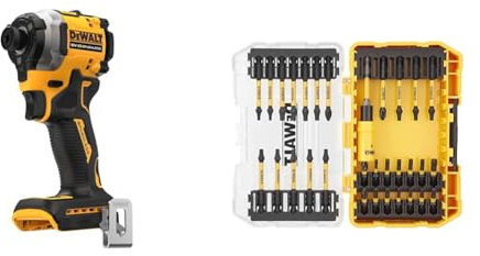 DEWALT DCF850N-XJ power screwdriver/impact driver 1/4 18V Black Yellow & DT70745T Zubehör für Elektrowerkzeuge Schwarz/Gelb