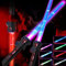 ZYGSEVE Light Saber for Kids - LED Colour Changing Lightsaber Toys With 7 Colors and FX Sounds - Extendable Light Sabers for Halloween Fancy Dress Parties, (2Black)