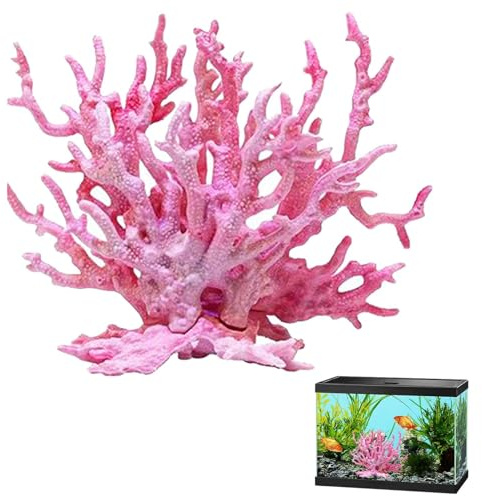 Coralli d'Acquario – Ornamenti Corallo Artificiale Per Acquari, Barriere Coralline Artificiali Per Acquari | Simulazione Di Piante Acquario, Decorazione Paesaggio, per Acquario Multicolore