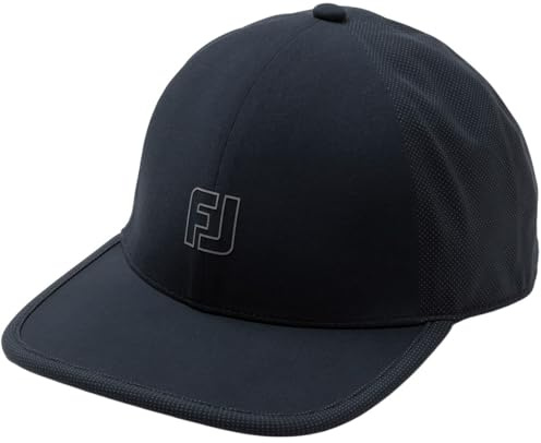 FootJoy HydroSeries Golf Rain Hat, Black