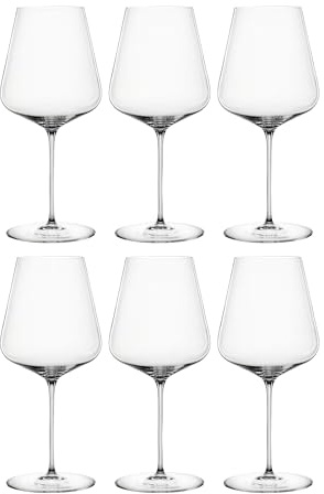 Spiegelau & Nachtmann, Set di 6 bicchieri Bordeaux, 750 ml, Linea Definition, 1350165