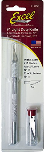 Light Duty #1 Knife W/Cap & 5 Blades