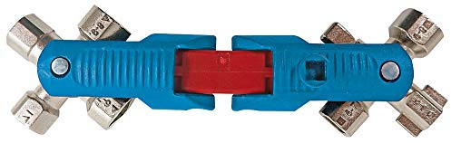 Schuebo Schaltschrankschlüssel SubMaker Quadro Plus (Innenvierkant-, Doppelbart-, Innendreikant-Schlüssel) 400669