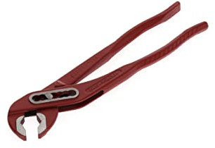 GEDORE red Tenaza pico loro, Alicates pico loro, Anchura de sujeción hasta 33 mm, Ajustable en 7 medidas, Articulación machihembrada, Plano, R28100010