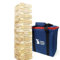 Jac & Mok Jumbo Tumble Tower Game | Age 6+ 60 Pieces Wooden Toppling Blocks Toys with Carrying Case | Premium Pine Wood Material (Builds from 60cm to 150cm