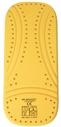 Milwaukee Leather MP7915 | 1PC CE Approved Back Armor for Motorcycle Armored Flannels or Jackets - Spine Protector