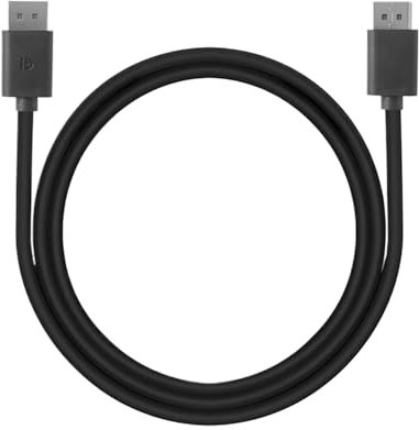 Walopola Cable Displayport 60Hz,Cable DisplayPort | Cable Displayport para PC 4K 2K,Cable de alta velocidad del monitor del juego de la frecuencia de actualización los 5.9ft para la tarjeta gráfica