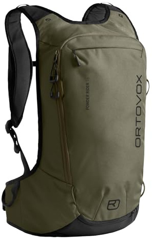 Ortovox Powder Rider 16, Zaino Freeride leggero con compatibilità di idratazione e sicurezza contro le valanghe per brevi escursioni sugli sci
