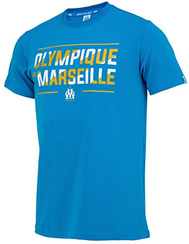 OLYMPIQUE DE MARSEILLE T-Shirt Om - Collection Officielle Taille Adulte Homme S