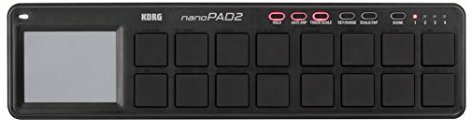 Korg Nano Pad 2 black drum controller midi per DJ pc mac