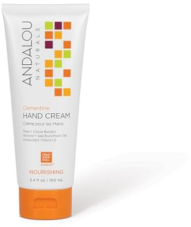 Andalou Naturals Clementine Hand Cream, 3.4 Ounce