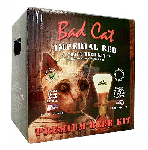 Bulldog Bad Cat Imperial Red Craft Beer Kit