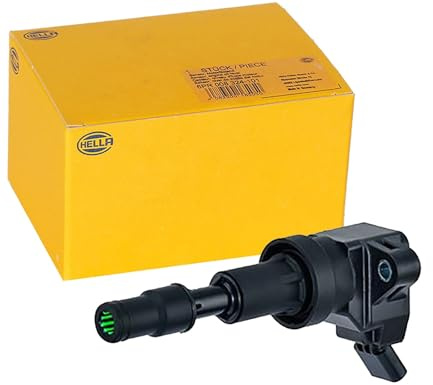 HELLA 5DA 358 168-781 Zündspule - 12V - 4-polig - Kerzenschachtzündspule - geschraubt