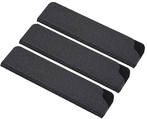 PATIKIL ABS Knife Cover Sleeves for 3.5 Paring Knife, 3 Pack Knives Edge Guard Blade Protector Universal Knife Sheath for Home Kitchen, Black