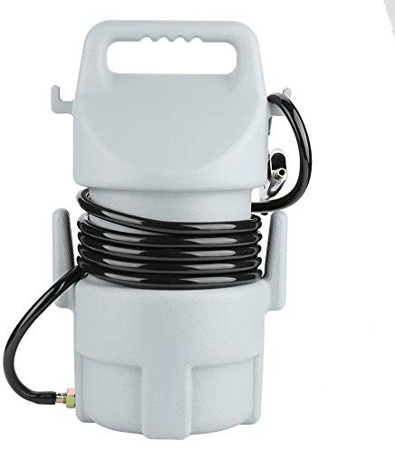 Mobiles Sandstrahlgerät aus Aluminiumlegierung, 4,5m Schlauch, 22,7kg Trichter mit Strahlpistole für Stahlsplitt, Glasperlen, Pekannussschalen