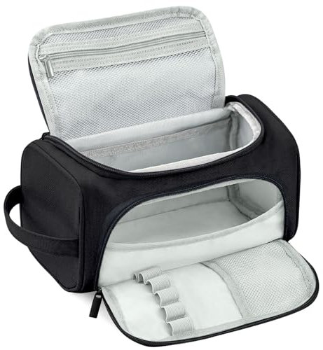 Bibykivn Federmäppchen Mädchen Teenager - Große Kapazität Mäppchen, Duarable Schreibwaren Organizer, schlampermäppchen für Junge Kinder School Studentin Mädchen Geschenk (Schwarz)