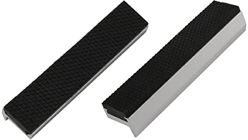 Solimery Cubierta de ProteccióN de MandíBula de Tornillo de Banco MagnéTico con Almohadillas de Mordazas Suaves Universales Fundas Protector Multiusos de 5 Pulgadas