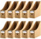 Zosenyer Stehsammler, 10 Stück Zeitschriftensammler Pappe aus Kraftpapier, Ordner Organizer für Datei, Schreibwaren, Bürobedarf, einfache Lagerung(Kraftpapier)
