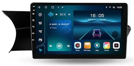 2 din Android 13 stereo bilradio för Mercedes-Benz C Class 3 W204 C204 S204 2011-2015, 9-tums stereo bil pekskärm med röststyrning Carplay backkamera SWC GPS-navigering (S1 1G +