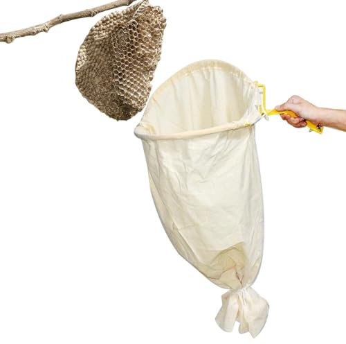 Sacs attrape-abeilles - Piège à essaims - Cage à abeilles avec base verrouillable - Outil portable de recrutement d'abeilles pour apiculteurs - Outils de collecte d'abeilles