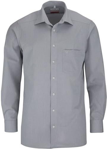 Marvelis modern passform skjorta långärmad chambray