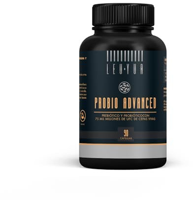 Probiótico y Prebiótico Intestinal | 60 mil millones UFC, Inulina y FOS | Cápsulas Gastroresistentes con +20 Cepas | Mejora la Digestión, reduce hinchazón y refuerza defensas | 120 caps para tu salud