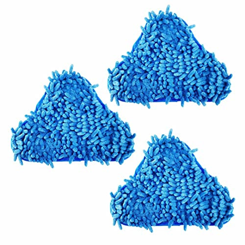MEETOZ 4 unids H2O Steam Mop X5 Pads Lavable Reutilizable Microfibra Limpieza Vaporizador Almohadillas de Repuesto para H20 Vapor Mop Cleaner