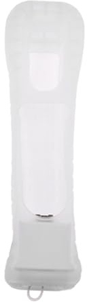 MotionPlus Sensor Adapter with Silicone Case for Nintendo Wii Remote Controller (White)