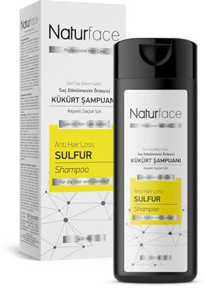 NATURFACE Schwefel Shampoo gegen Schuppen 400ml