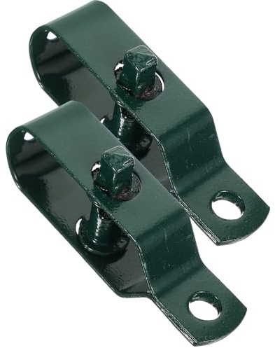 BESPORTBLE Tendeur de Câble en Acier Peint Époxy 100x1,5 Mm, Lot de 2 Pièces, Serrage-Joint Robuste pour Fil de Clôture, pour Serrage, Treillis, Fil Linge Extérieur, Réglage Tension Facile