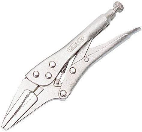 Draper 11903 Long Nose Soft Grip Plier, Nickel, 230 mm