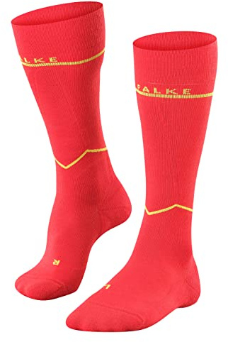 FALKE hombre SK Energizing Wool calcetines de esquí sin amortiguación ultrafino con compresión transpirable secado rápido regulación del clima antiolores lana hilo funcional 1 par | para aumentar la circulación y optimizar el ajuste
