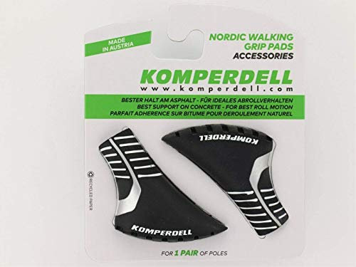 Komperdell Nordic Walking Grip Pad Paar Farbe: schwarz/Silber