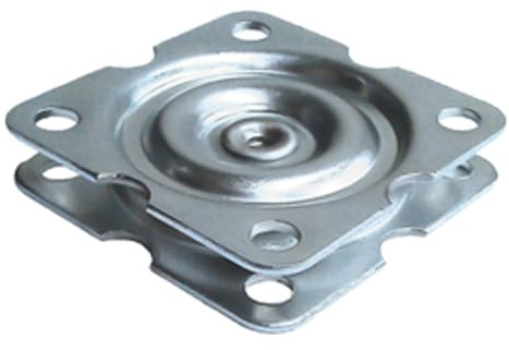 Doppio piatto girevole 57x57mm 50kg