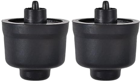 2X Rubber Air Bellows Service Kit Compatible with Grohe Adagio Toilet Button 113219 38488000 Leak-Proof Plunger Fix