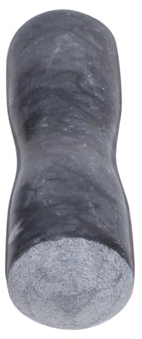 ZUNOXAZ Mortero de Piedra para con Mano de Mortero Ergonómica Trituradora de y Herramienta para Moler Rápida y Eficientemente