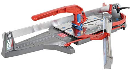 Fliesenschneider Masterpiuma 'Evolution' Struktur aus Aluguss und Edelstahl vernickelt. Für Gerade Schnitte und in Diagonal. Dicke Ø ÷ 2,5.