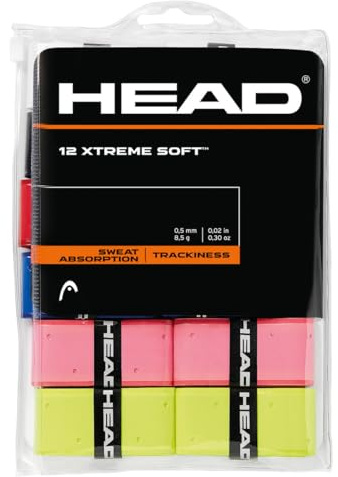 Head Unisex – Adult's 12 Xtremesoft Grip Tape, Mixed, Standard Size