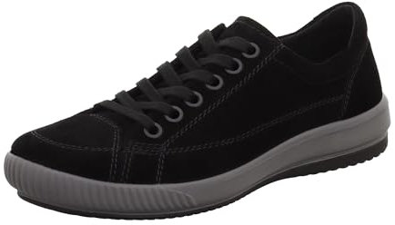Legero Damen Tanaro Sneaker, Schwarz Schwarz 0200, 38 EU