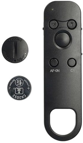 vhbw Télécommande déclencheur Compatible avec Sony ZV-1, DSC-RX0M2, DSC-RX100 VII, DSC-RX100M7 Appareil Photo, Fonction Zoom