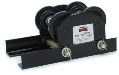 Dragon Winch Carro de Empuje Manual 0,5T/500 kg – Carro para Vigas en I y Polipastos – Compatible con Dragon Winch Serie DWI 100-500 – Ancho de Viga Ajustable 60-110 mm