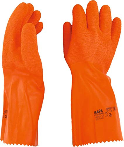 Mapa Professional harpon TN-325/Gants de protection/orange (lot de 2)