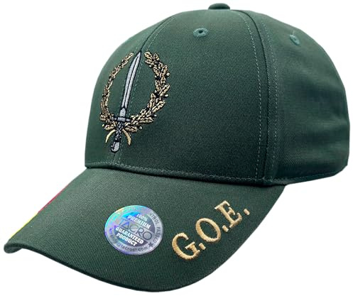 Tacro Gorra GOE Grupo de Operaciones Especiales Ejército de Tierra Fuerzas Armadas Españolas Verde Unisex Adulto