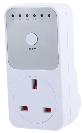 Homoyoyo Enchufe de cuenta regresiva, temporizador mecánico, temporizador de seguridad, temporizador programable, apagado, enchufe de conservación, temporizador de encendido y apagado, componentes