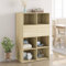 Willood Highboard Sonoma-Eiche 80x42,5x124 cm Holzwerkstoff