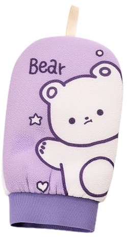 Gants de Gommage Corporel Exfoliant Accessoires Bain Gants Gommage