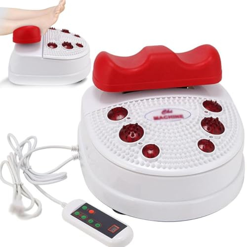 Máquina Masajeadora De Pies, Máquina De Fitness Blood Chi, Modos Duales De Balanceo Y Vibración, Con Control Por Cable, Fitness Aeróbico Pasivo, Para Mejorar La Circulación Sanguínea Y Aliviar La Fati
