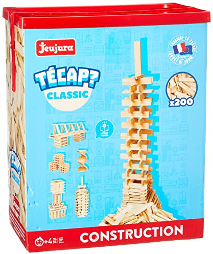 JeuJura 8332 - Juego de construcción de Madera (200 Piezas)