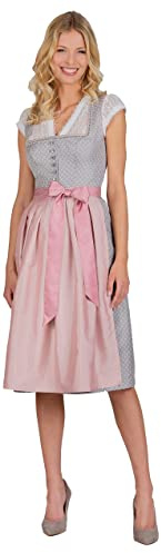 Stockerpoint Dirndl Valencia Vestido para ocasión Especial, Gris, 48 para Mujer