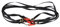 Alomejor Cinghie di Fissaggio per RC 1/10, Set da 5 Pezzi, Lunghezza Regolabile, Portapacchi per Bagagli, Rosso